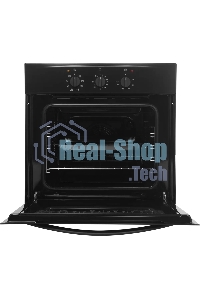Духовой шкаф электрический Gefest 602-01 А черный, встраиваемый
