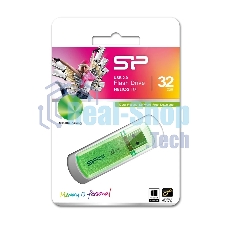 Флешка USB Silicon Power R/W 32Gb Helios 101 SP032Gb,UF2101V1N USB 2.0 зеленый