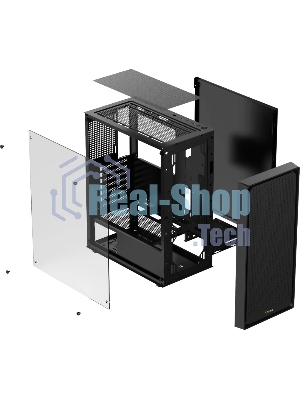 Компьютерный корпус Ocypus Gaммa C50 без БП черный (Gaммa-C50-BKG000XX-GL)