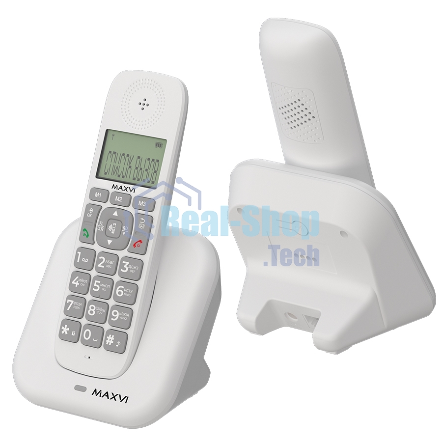 Радиотелефон MAXVI AM-02 белый