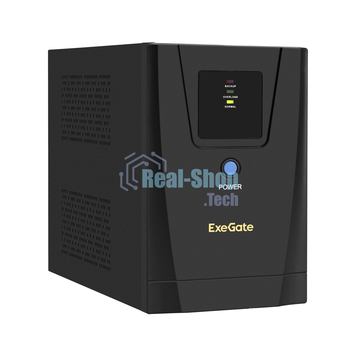 Источник бесперебойного питания ExeGate SpecialPro UNB-1500.LED.AVR.C13.RJ 1500VA/950W, LED, AVR, 6*IEC-C13, RJ45/11, черный