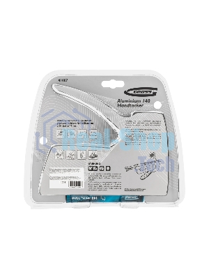 Степлер GROSS 41007 мебельный (Aluminium 140) алюм корпус рег удара тип Скобы 140 300 6-14мм