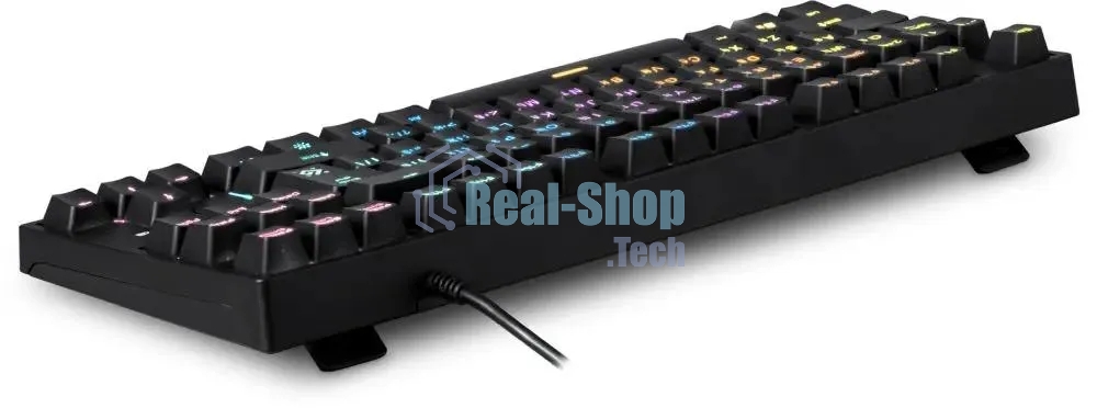 Клавиатура проводная Defender Blitz GK-240L RU, USB, черный