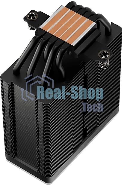 Кулер для процессора DEEPCOOL AG500 BK ARGb V2 черный 120мм алюминий+медь 1900rpm 29.4db 40pin 240W 160мм