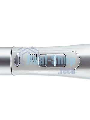 Фен-щетка ARESA AR-3207 серебристый/белый, 800 Вт