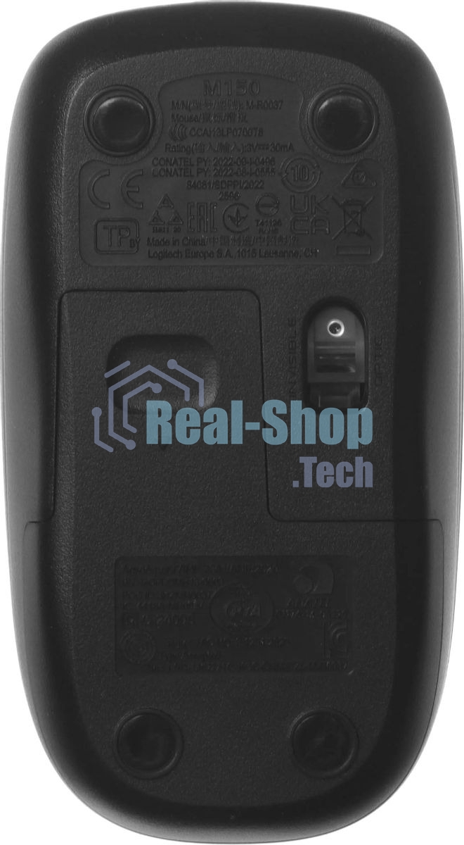 Комплект клавиатура+мышь Logitech MK220 беспроводной, USB, 1000 DPI, чёрный