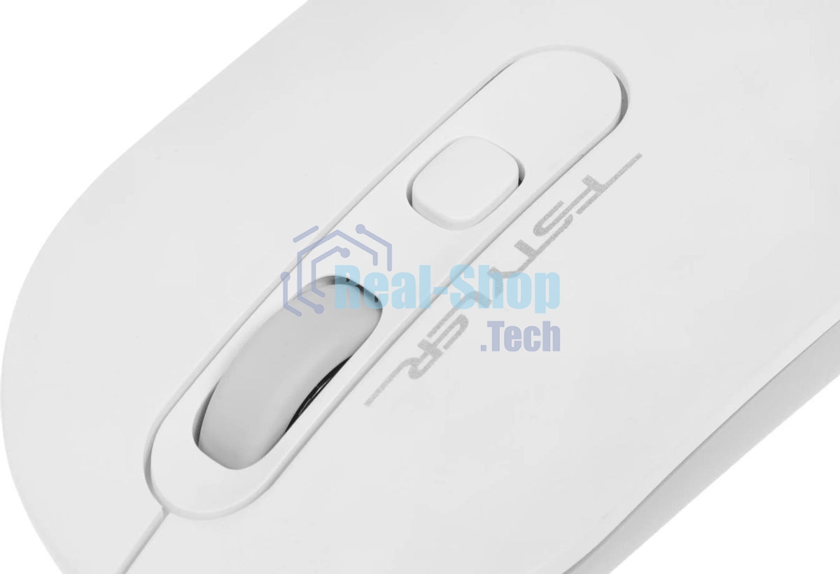 Мышь беспроводная A4Tech Fstyler FG20 белый, 2000 dpi, радиоканал, USB, кнопки - 4
