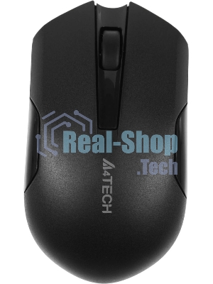 Мышь беспроводная A4Tech G3-200NS черный, 1200 dpi, радиоканал, USB, кнопки - 3