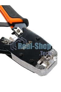 Клещи обжимные VCOM NT081 (кримпер), для разъемов 8p8c, с фиксатором