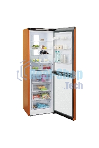 Холодильник Бирюса Б-T940NF оранжевый двухкамерный 210/130 л морозилка снизу, No Frost