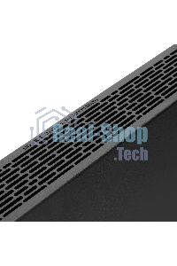 Конвектор Denzel XCE-2000B черный, 2000 Вт, 25 м2, термостат