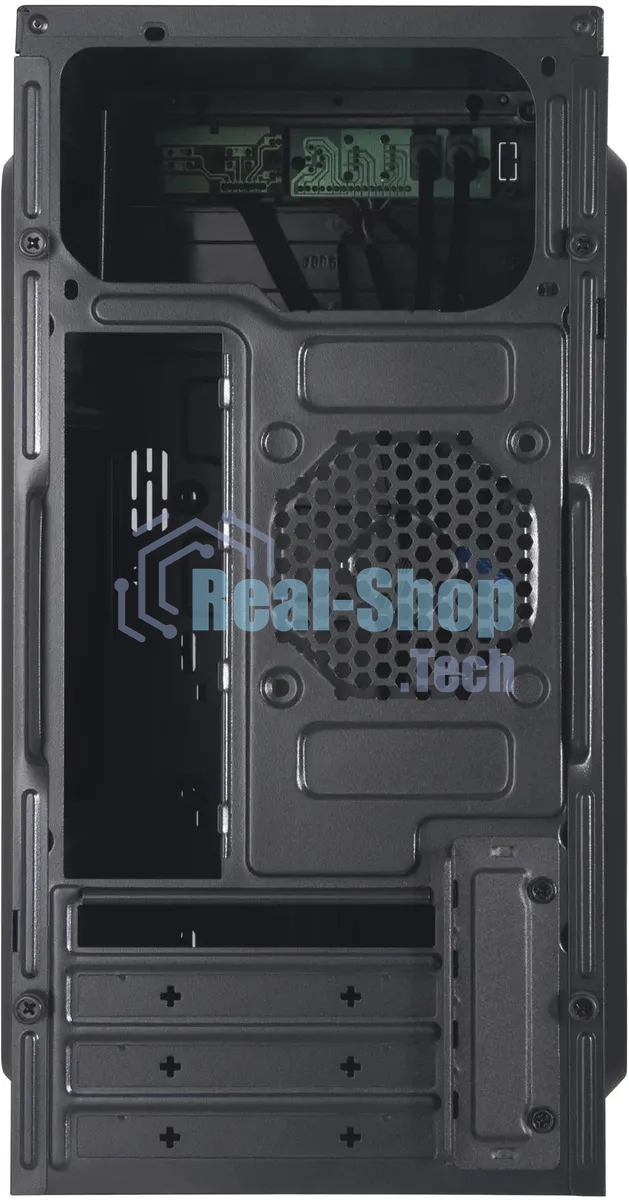 Компьютерный корпус KingPrice KPCC-MN210 черный без БП mATX 1x80мм 2x120мм 2xUSB 2.0 audio