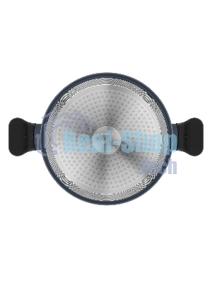 Кастрюля Maunfeld FRIDA MCS29FA02DG из кованого алюминия со стеклянной крышкой, 20 см, 2,9 л.