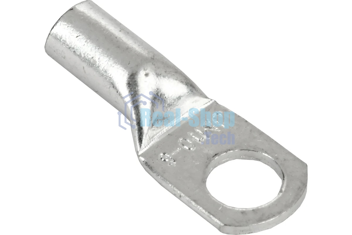 Наконечник медный луженый JGA-10-6 (ТМЛ) (5шт/упак) IEK