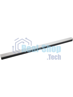 Светильник светодиодный Feron ДПО-36вт 6500К 3200Лм линейный рассеиватель матовый в алюминиевом корпусе черный