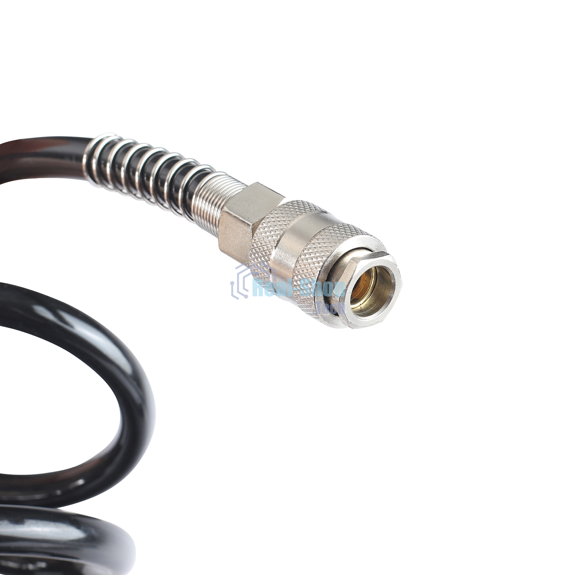 Шланг спиральный PATRIOT PU 20/8, полиуретан, длина 20 м, диаметр 8x12 мм, быстросъем.