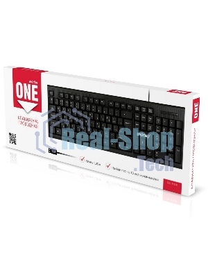 Клавиатура проводная Smartbuy ONE 115 черная
