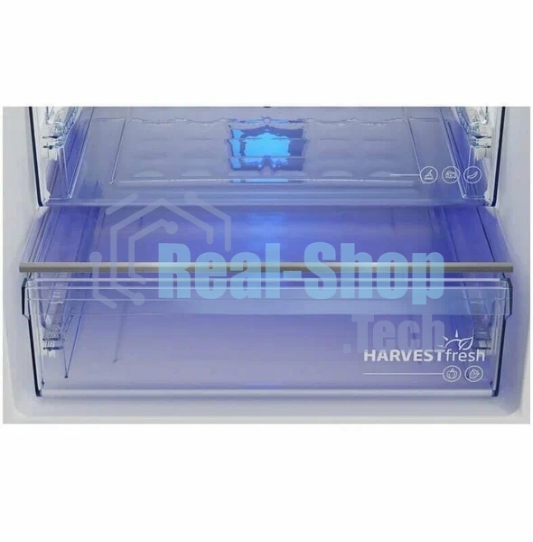 Холодильник Beko B3RCNK362HG серый двухкамерный 220/100л морозилка снизу, No Frost