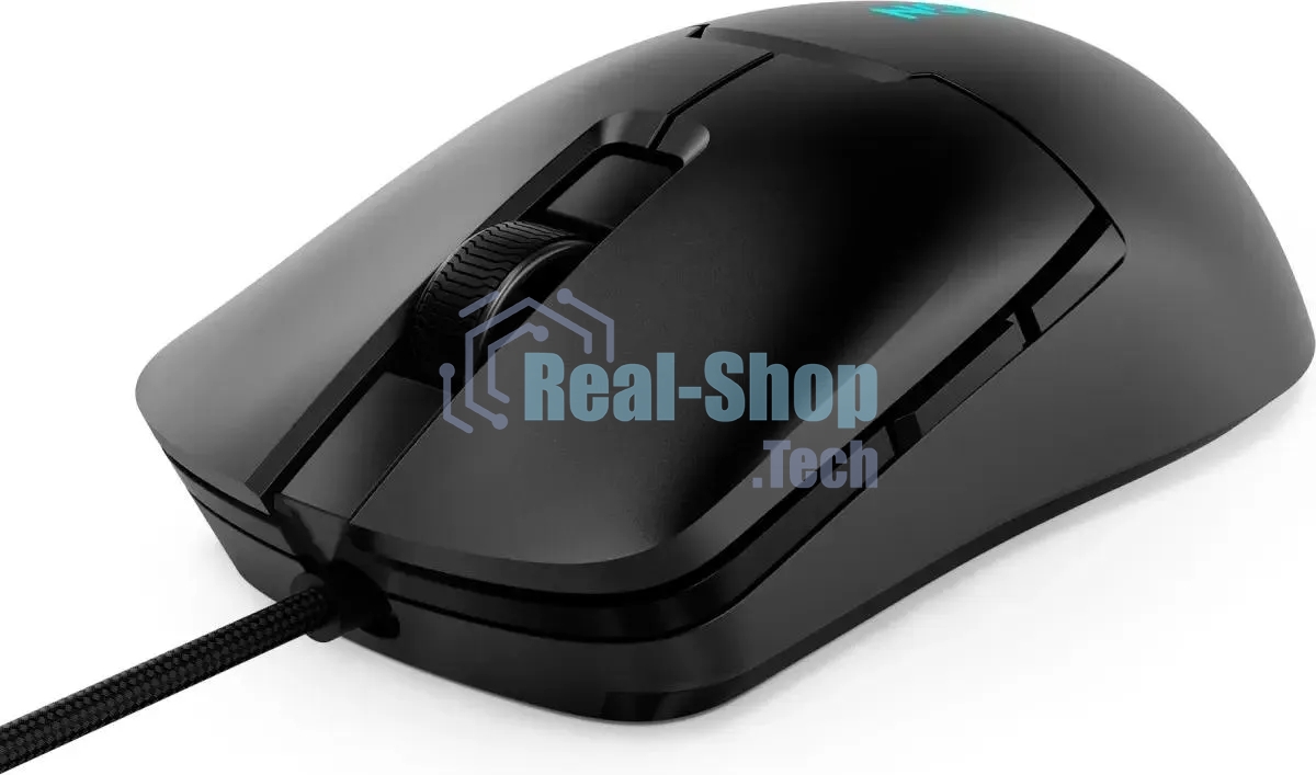 Мышь проводная Lenovo Legion M300s черный, 8000 dpi, USB, кнопки - 6