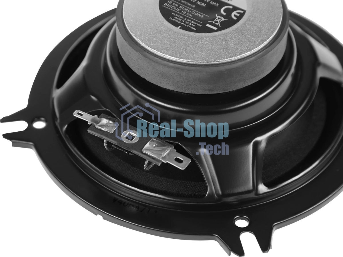 Колонки автомобильные Pioneer TS-G1310F 4Ом 13см (5дюйм) (ком.:2кол.) коаксиальные однополосные