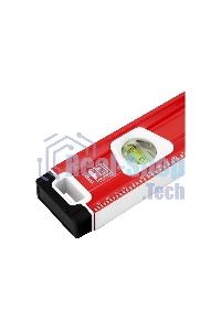 Уровень алюминиевый Matrix, магнит фрезеров 3 глазка 2 комп, рукоятки, 1000 мм