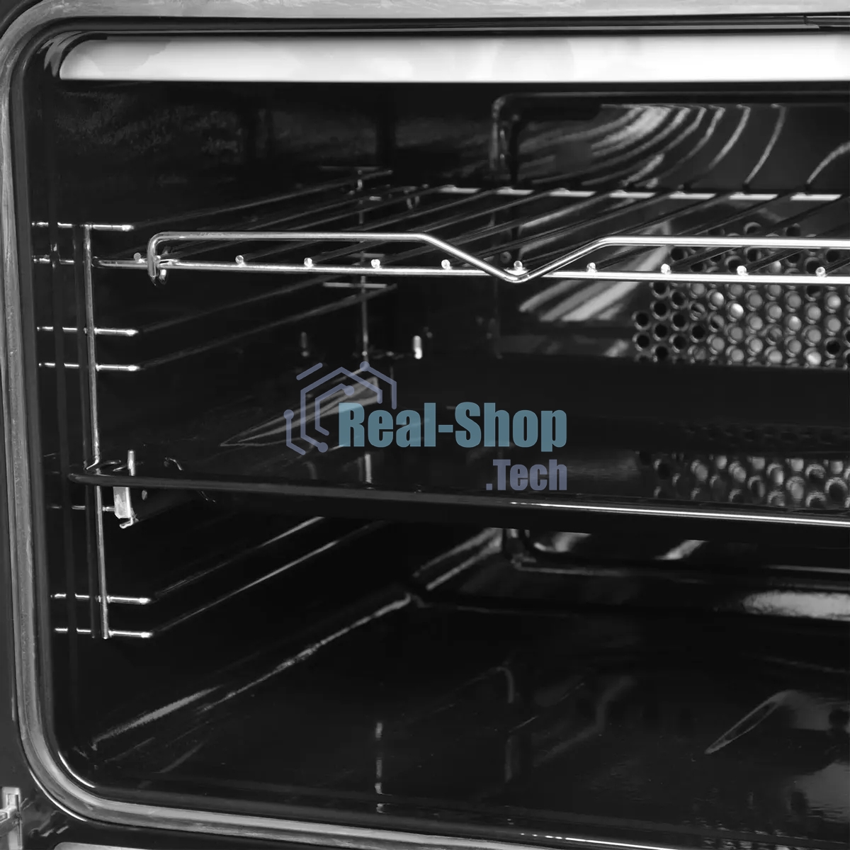 Духовой шкаф электрический Hyundai 6009.25 WG белый стекло