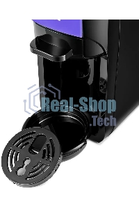 Кофемашина Kitfort КТ-7105-1 1450Вт черный/фиолетовый