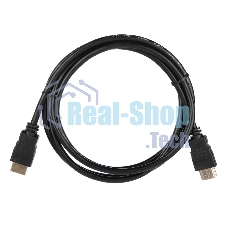 Кабель ACD-DHHM1-18B HDMI 1.4, Golden Plated,19m/19m, черный, 1.8м, (742170)