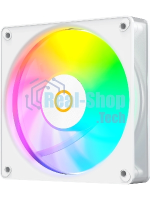 Вентилятор для корпуса Ocypus Gaммa F12 Elite WH ARGB, 120x120x25мм, 4-PIN PWM, 600-1800 RPM, 26 DBA MAX, HYDRO BEARING