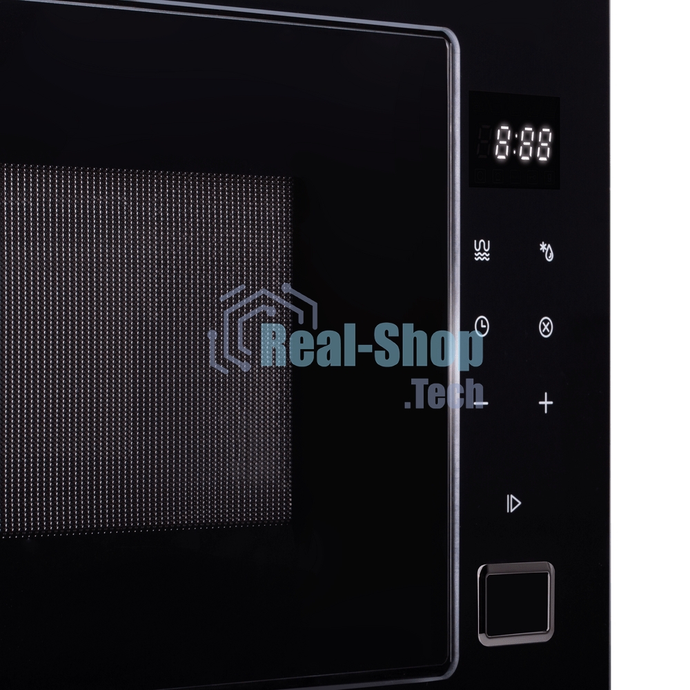 Микроволновая печь встраиваемая Maunfeld MBMO925SGB11 черный, 25 л, 1000 Вт, переключатели - сенсор