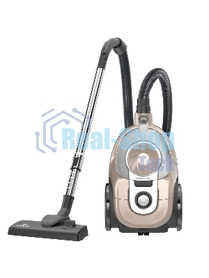 Пылесос Eurostek EVC-4510 бежевый, 420/2500 Вт, уборка сухая, пылесборник контейнер 3 л