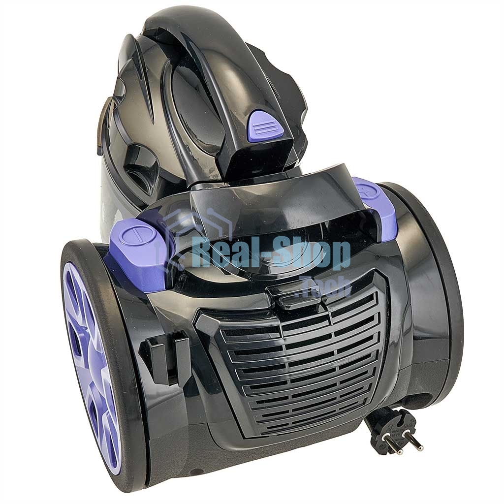 Пылесос АКСИНЬЯ КС-7004 черный с сиреневым