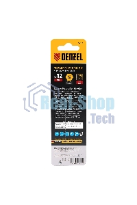 Сверло по керамической плитке Denzel 12 мм, крестовая пластина, 6-гр. хвостовик