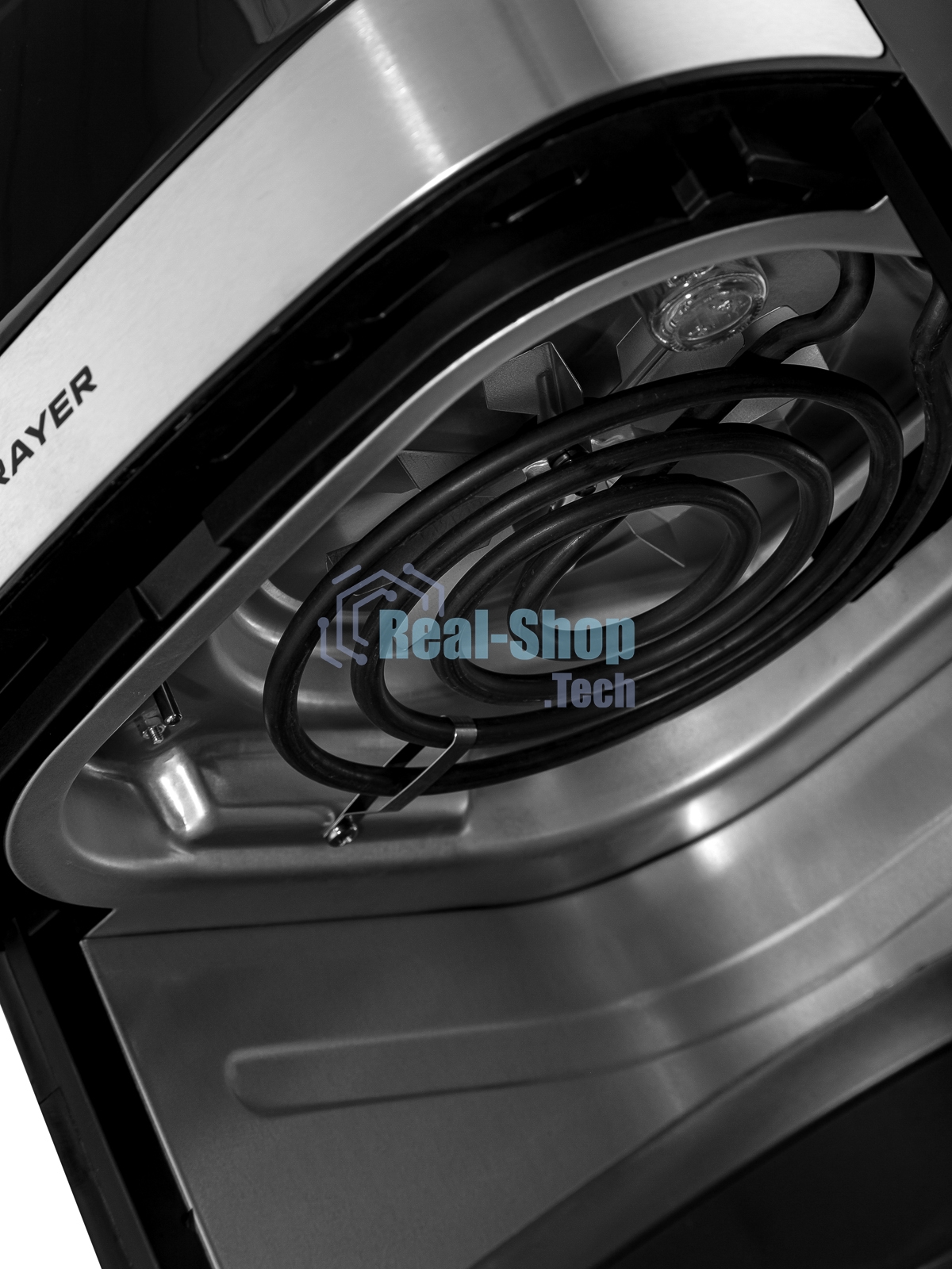 Аэрогриль Brayer 2044BR черный, 2200 Вт, 8 л, сенсор, 10 программ