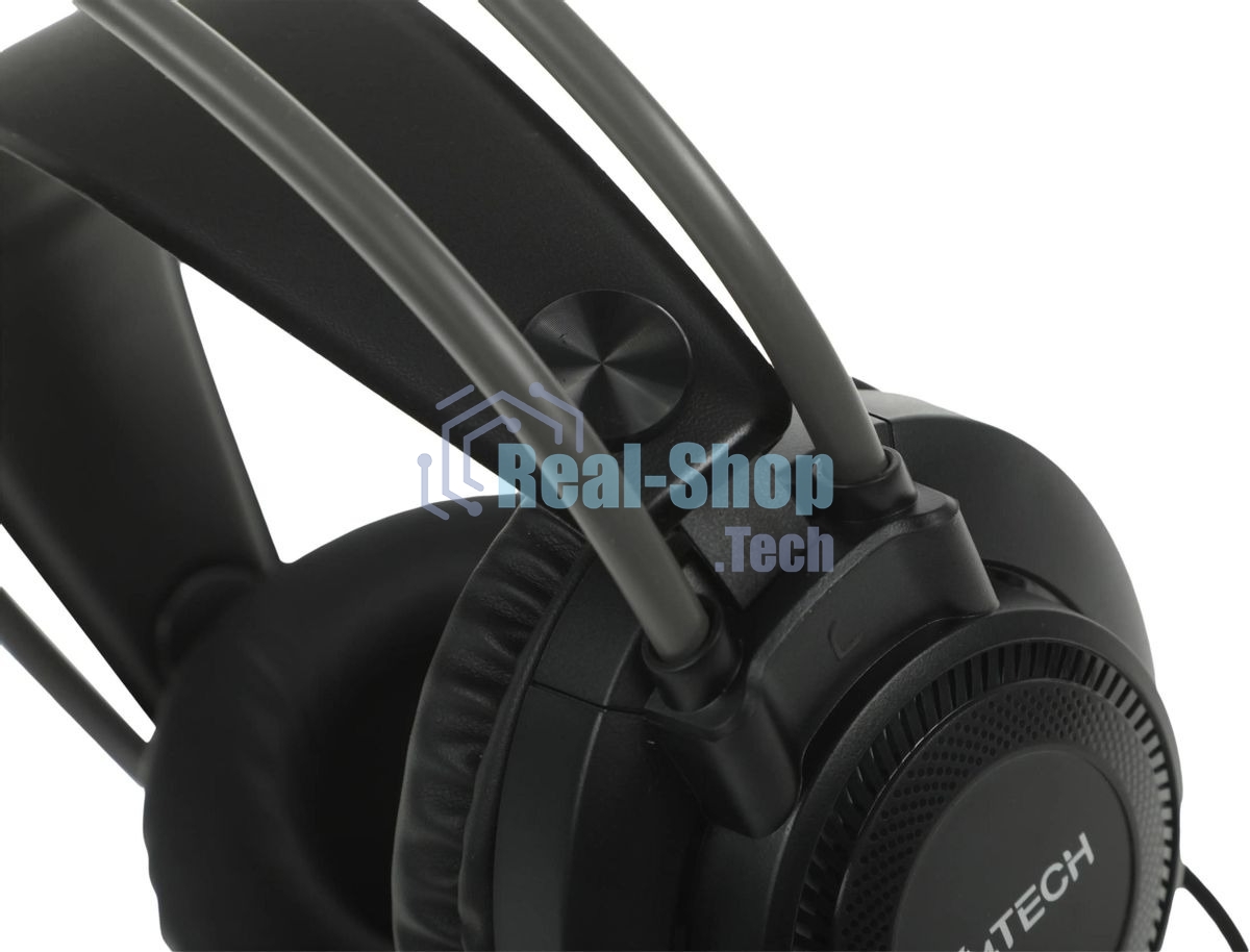 Гарнитура A4Tech Fstyler FH200i серый, проводная