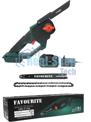 Цепная пила аккумуляторная FAVOURITE OBS 21 TG8