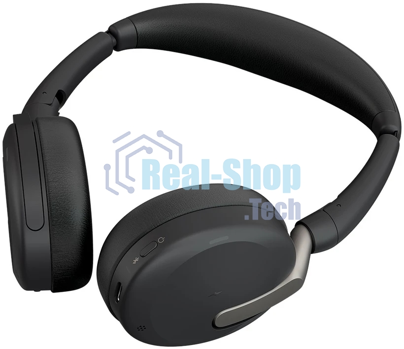 Гарнитура Jabra Evolve2 65 Flex чёрный, беспроводная, Bluetooth, до 32 ч