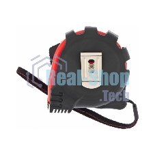 Рулетка Matrix Status magnet 3 fixations, 7,5 м х 25 мм, обрезиненный корпус, зацеп с магнитом