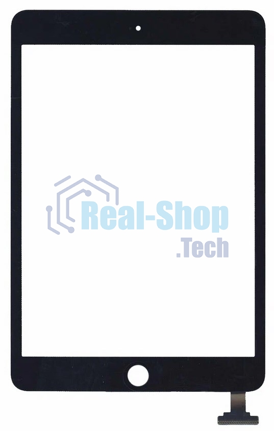 Сенсорное стекло (тачскрин) Ipad mini 3 (retina) no IC (A1599, A1600), черное