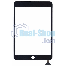 Сенсорное стекло (тачскрин) Ipad mini 3 (retina) no IC (A1599, A1600), черное