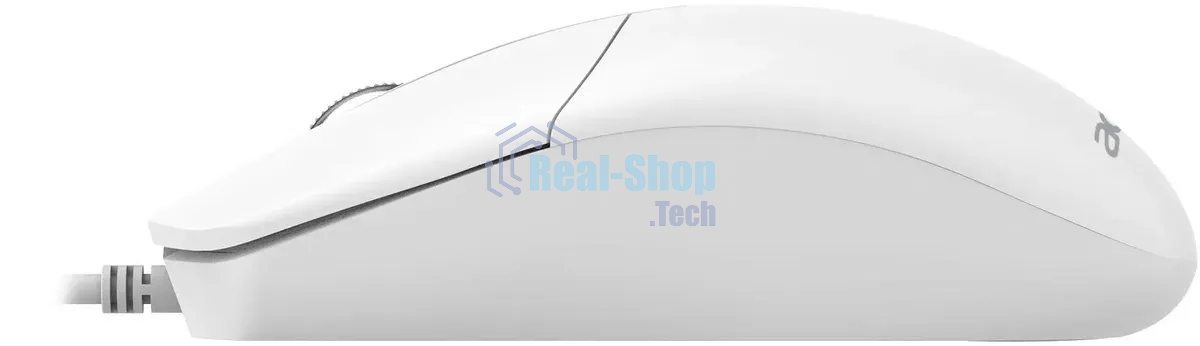 Мышь проводная Acer OMW300 белый, 1200 dpi, USB, кнопки - 3