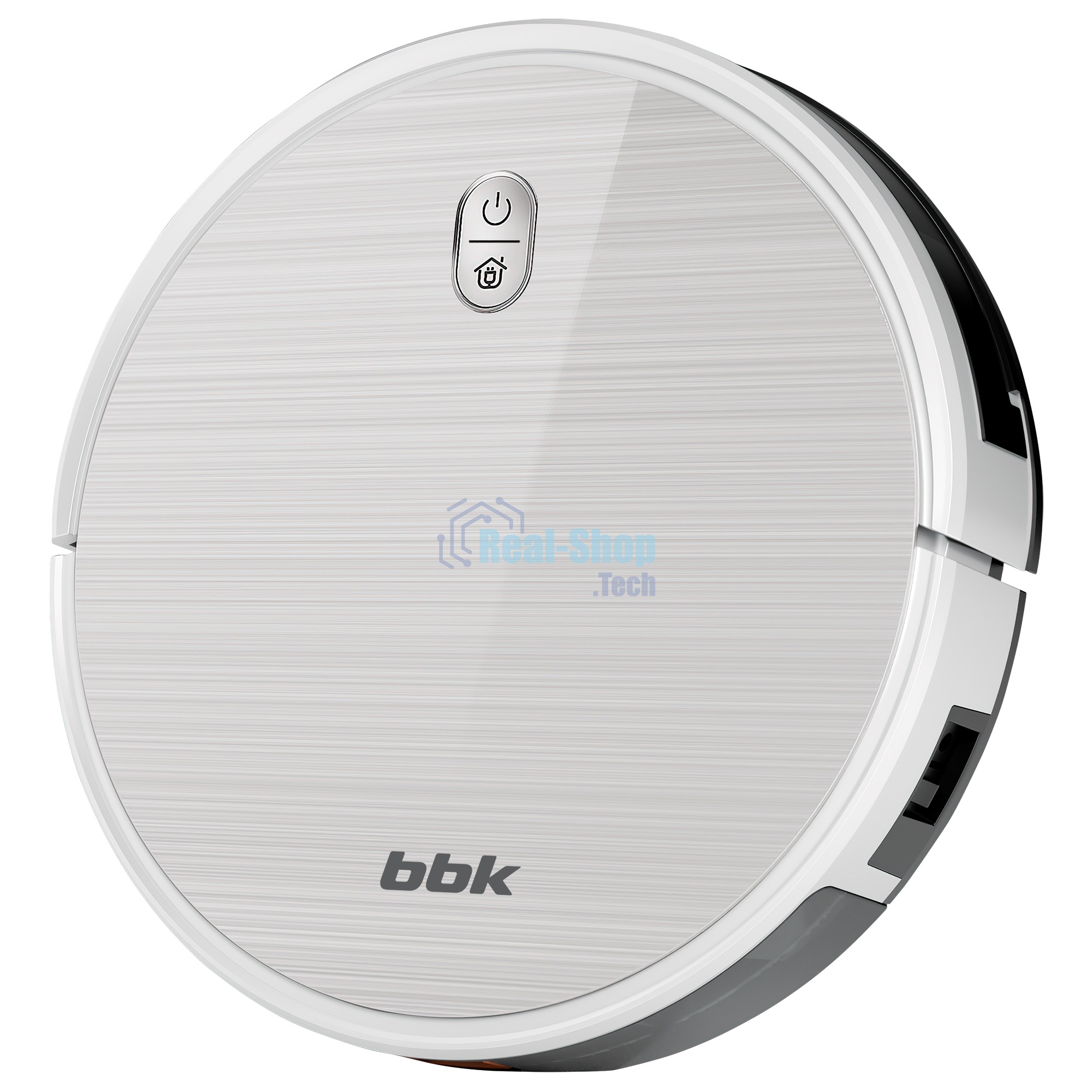 Робот-пылесос BBK BV3503 белый оникс, 2600 мА·ч Li-Ion, уборка влажная/сухая, пылесборник контейнер 0.6 л