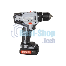 Дрель-шуруповерт аккумуляторная Ресанта ДА-14-2ЛК 75/14/4, Аккумуляторная, 14,4В, 2 АКБ, Кейс