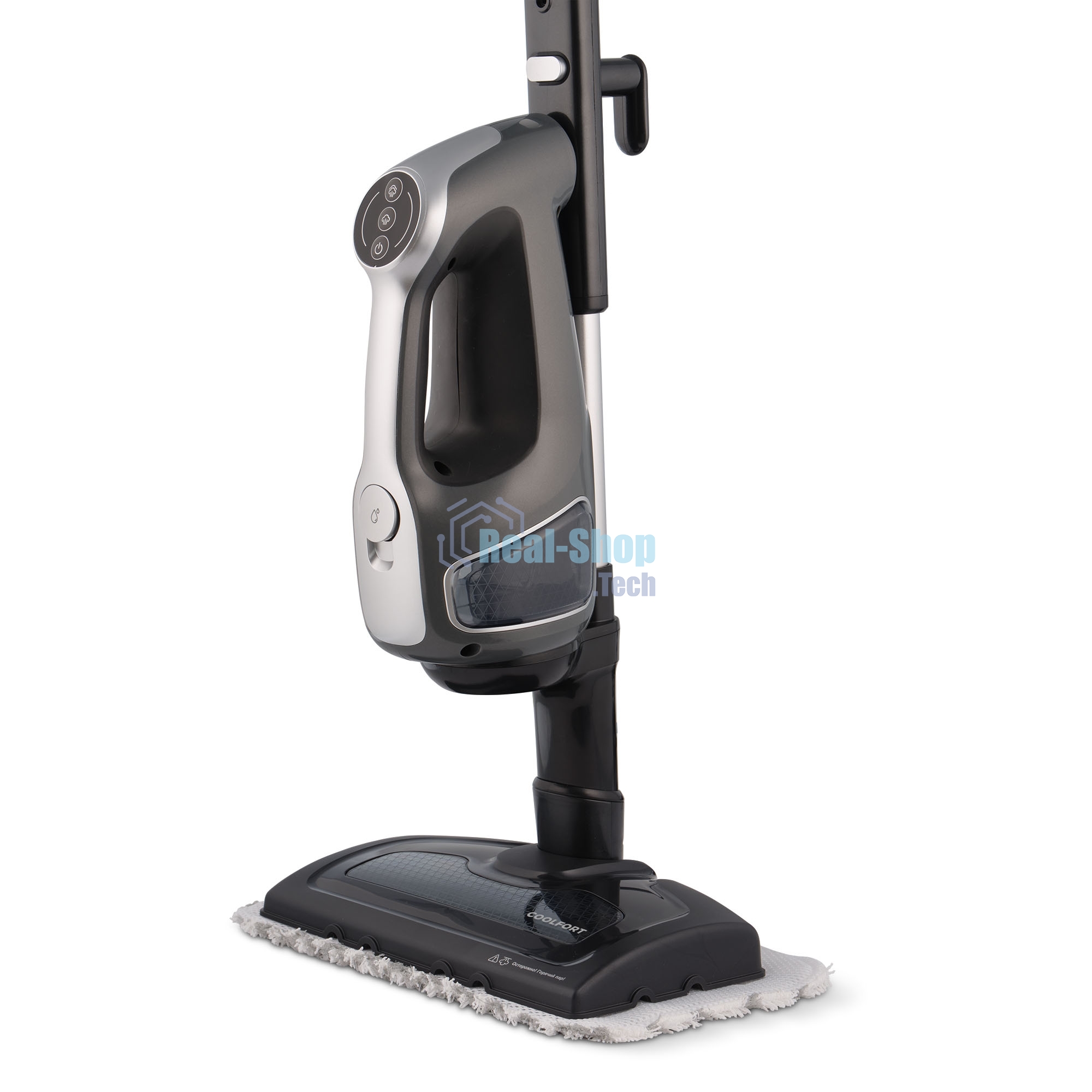 Швабра паровая Coolfort CF-3101 1550Вт серый