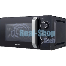 Микроволновая печь Hyundai HYM-M2052 черный, 20 л, 700 Вт, переключатели - поворотный механизм