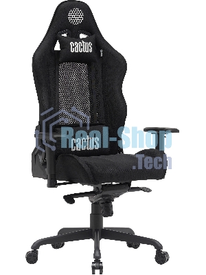 Кресло Cactus CS-CHR-MC04-BBK черный, экокожа