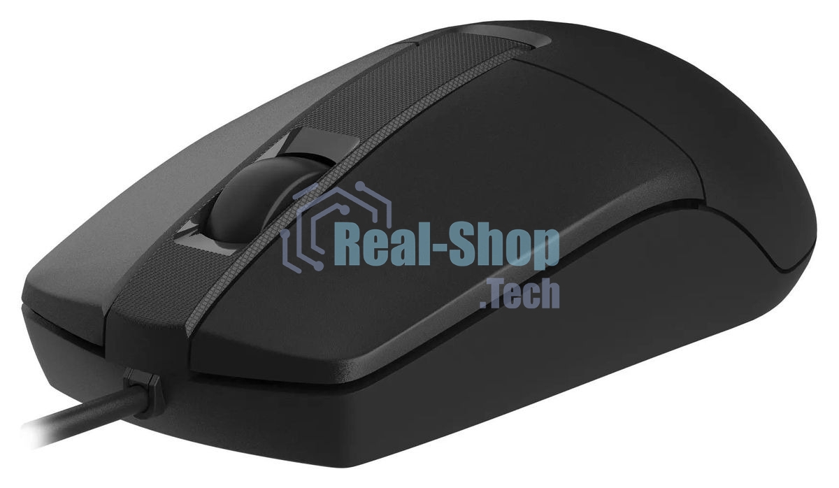 Мышь проводная A4Tech OP-330 черный, 1200 dpi, USB, кнопки - 3