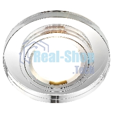 Встраиваемый точечный светильник Ambrella Light 8060 CL хром MR16 D90 mm Встраиваемый точечный светильник Ambrella Light 8060 CL хром MR16 D90 mm