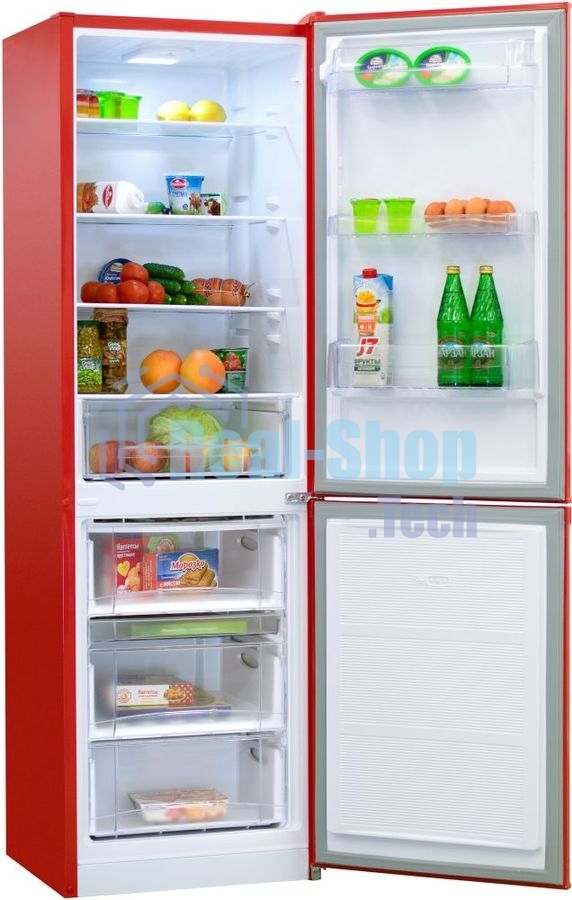 Холодильник Nordfrost NRB 152 Or оранжевый двухкамерный 205/115л морозилка снизу