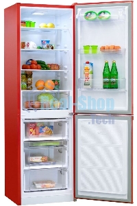 Холодильник Nordfrost NRB 152 Or оранжевый двухкамерный 205/115л морозилка снизу